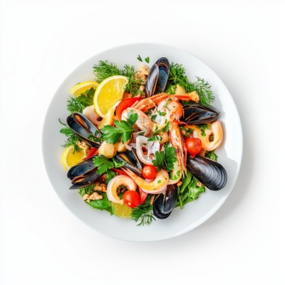 Фирменное блюдо Морской гриль прованс - купить в Парконмяках