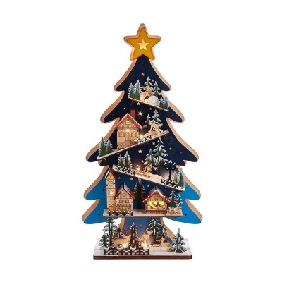 Деревянная ёлка 60 см - купить в Парконмяках